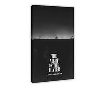 Classic Movie The Night Of The Hunter Canvas Poster Wall Art Decor Print Picture Paintings for Living Room Bedroom Decoration Frame: 16x24inch(40x60cm)