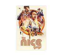 Classic Movies The Nice Guys Canvas Poster Wall Art Decor Print Picture Paintings for Living Room Bedroom Decoration Unframe-style 16x24inch(40x60cm)