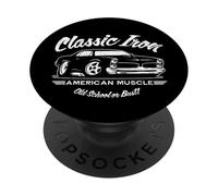 Classic Muscle Car Old School or Bust Design PopSockets Adhesive PopGrip