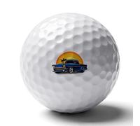 Classic Muscle Car Standard Golf Balls Professional Golf Ball for Boyfriend Father Husband Son Gift