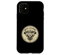 Classic Music Listening Is My Retirement Plan Music Lover Case for iPhone 11