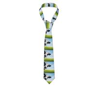 Classic Neck Tie Funny Cow Men'S Necktie