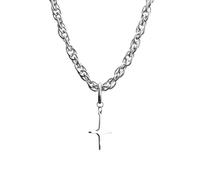 Classic Necklace Cross Pendant For Two Men And Women Punk Hip Hop