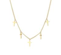 Classic Necklace Pendant Chain Men Women Jewellery Hip Hop Men And Women With Multiple Cross Pendants And Collarbone Chains G