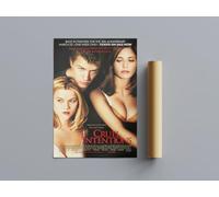 Classic Nostalgic Movie Posters Cruel Intentions Wall Art (A4 Size 21cmx29.7cm)