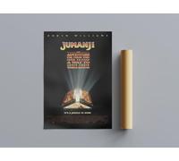 Classic Nostalgic Movie Posters Jumanji Wall Art (A4 Size 21cmx29.7cm)