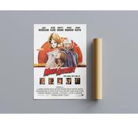 Classic Nostalgic Movie Posters Mars Attacks Wall Art (A4 Size 21cmx29.7cm)