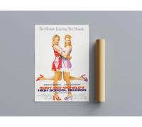 Classic Nostalgic Movie Posters Romy And Micheles High School Reunion Wall Art (A3 Size 29.7cmx42cm)