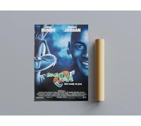Classic Nostalgic Movie Posters Space Jam Wall Art (A3 Size 29.7cmx42cm)