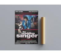 Classic Nostalgic Movie Posters The Wedding Singer Wall Art (A4 Size 21cmx29.7cm)