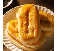 Classic old style wife cake, wife cookies, traditional hand-made cake, sesame cake, substitute breakfast bread, instant biscuits, Dim sum, glutinous rice soft cake, dessert, casual snack (4 packs)