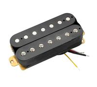 Classic Open Back Ceramic Humbucker Pickup For 7 String Electric Guitar Bk(1 Pc B Black)