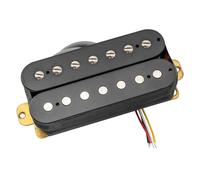 Classic Open Back Ceramic Humbucker Pickup For 7 String Electric Guitar Bk(1 Pc N Black)