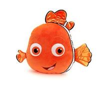 Classic Orange clownfish Nemo Fish Big Face 3D Pillow Cushion Soft Toy