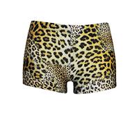 Classic Original Leopard Animal Skin Printed Shorts Hot Pants (L/XL) Multicoloured