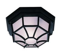Classic Outdoor Aluminium Porch Light With Frosted Glass