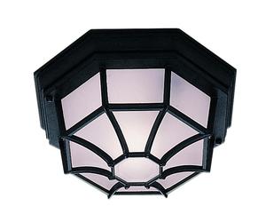 Classic Outdoor Aluminium Porch Light With Frosted Glass