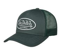 Von Dutch Classic Oval Logo CapDutch Women/Men - Trucker Cap Baseball mesh Snapback, with Peak All-Season Spring Summer Autumn Winter - One Size Dark Green