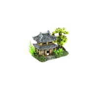 Classic Pagoda And Plants 5.5" Aquarium Ornament