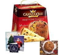 Classic Panettone 900g Italian Panettone With Festive Christmas Card Christmas Panettone Original Gran Ducale Panettone Boxed Treatz
