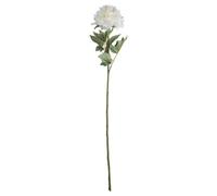 Classic Peony Artificial Plant (Single Stem) - Fabric/plastic - L13 X W13 X H69 Cm - White