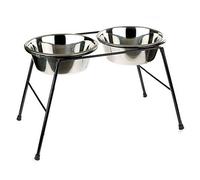 Classic Pet Products Dog High Stand Double Feeder 2 x 4000ml Dish