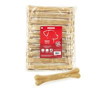 Classic Pet Products Rawhide Pressed Knuckle Bone for Dogs, 215 mm, Pack of 10