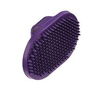 Classic Pet Products Rubber Oval Brush, Purple