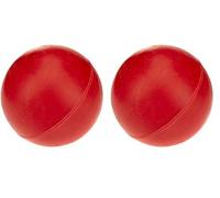 CLASSIC Pet Products Solid Rubber Ball, 75 mm, Red (Pack of 2)