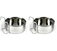 CLASSIC Pet Products Steel Hook-On Coop Cup, 300 ml (Pack of 2)