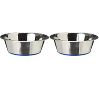 Classic Pet Products Steel Super Premium Non-Slip Dish, 4000 ml (Pack of 2)