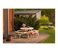 Classic Picnic Table - 4 Seat Green Tint by EKJU