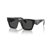 Prada Man Prada PR A06S 16K08Z Sunglasses Acetate Black Grey Pillow Normal