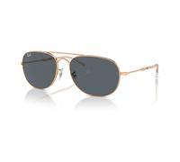 Classic Pilot Sunglasses with Rose Gold Frame - unisex - Ray-Ban - Sunglasses - Yellow - 60 MM - Accessories 60 MM