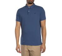 Superdry Men's Classic Pique Polo Shirt, Bay Blue, XXL