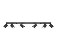 Classic Plafond MERIDA 6L Steel White GU10 LED SOLLUX LIGHTING Dining room NEW