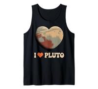 Classic Pluto Planet 20th Anniversary 2026 - I Love Pluto Tank Top