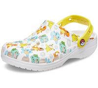 Crocs | Unisex | Classic Pokemon II | Clogs | White / Multi | W9/M8