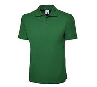 Uneek UC101 Classic Polo Shirt 220GSM Kelly Green XL Colour: Kelly Gre XL