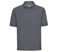 Classic Polycotton Polo Shirt Russell Grey XXL