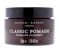 Daimon Barber Classic Oil Based Pomade, High Shine, Medium Hold Hair Styling Pomade for Men, for Comb Overs, Slick Backs and Pomps Coconut Oil Based for Increased Shine and Long Lasting Hold 50g