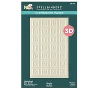 Classic Pooh Baby Blocks 3D Embossing Folder with Simple Stories