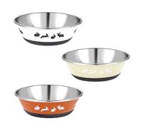 Classic Posh Paws SS Bunny Dish 6x350ml