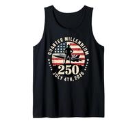 Classic Proud American Patriot - July 4th 2026 Military USA Tank Top