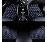 Classic PU Leather Floor Mats for Alfa Romeo 156 Sport Wagon (932) 2000 2001 2002 2003-2006 - Dustproof, Waterproof, and Non-Slip - for a New Level of Driving Comfort,Black-blue