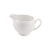 Classic Pure White Ceramic Mini Cream Pitcher with Handle Milk Coffee Creamer Set Porcelain Sugar and(D)