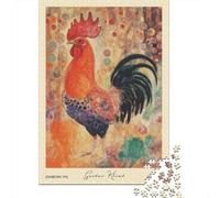 Classic Puzzle, 1000 Pieces, Gustav Klimt Rooster Farm, 70x50cm/1000pcs