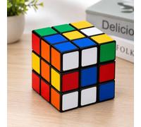 Classic Puzzle Cube 6 x 6 cm Brain Teaser Toy, Colour Matching Logic Puzzle, Educational Problem Solving Cube, Stress Relief Fidget Toy for Kids, Teens & Adults