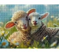 Classic Puzzle for Adults 4000, Chrysanthemum Sheep LDYQS1-320