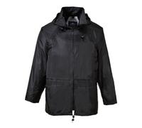 (Black, 4XL) Portwest Rain Jacket